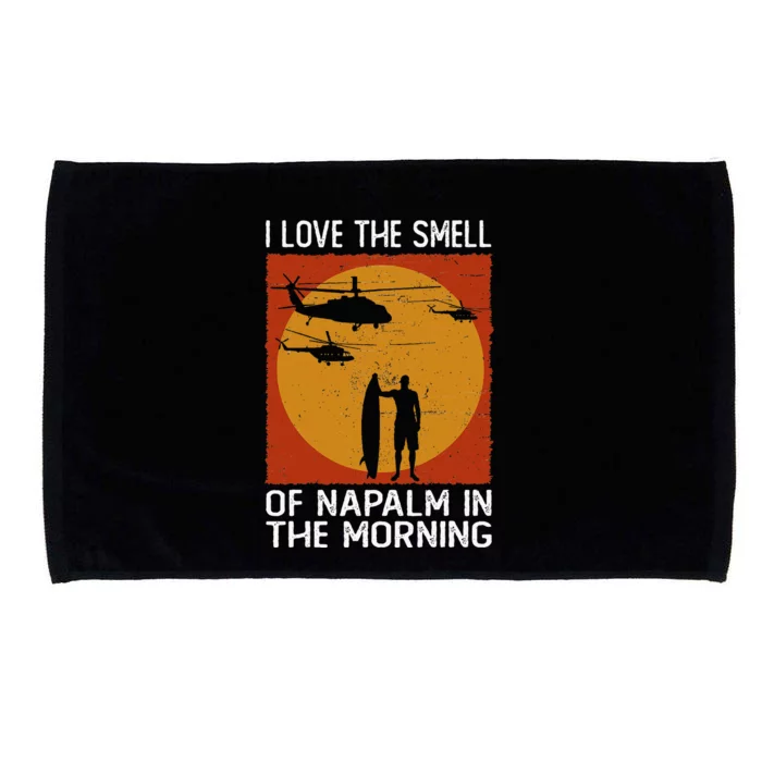 I Love The Smell Of Napalm In The Morning Awesome Apparel Microfiber Hand Towel