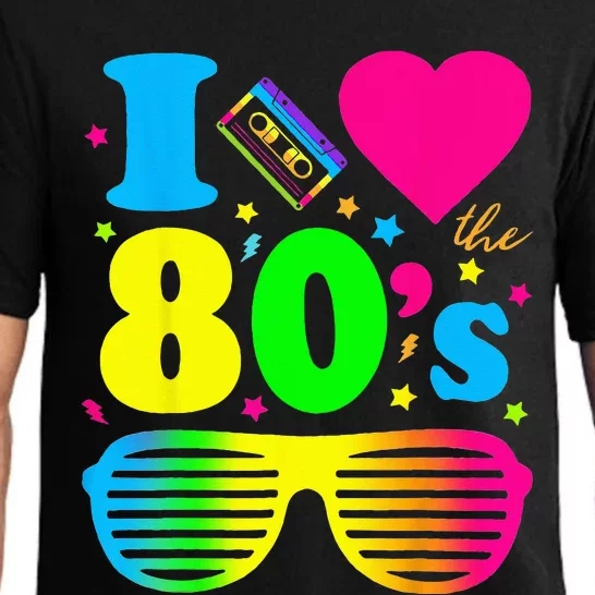 I Love The 80s Clothes For Women And Men Party Funny Pajama Set