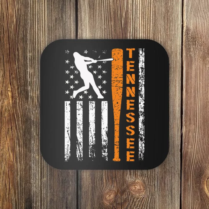 I Love Tennessee Souvenir Tennessee Us Flag Outfit 2024 Coaster