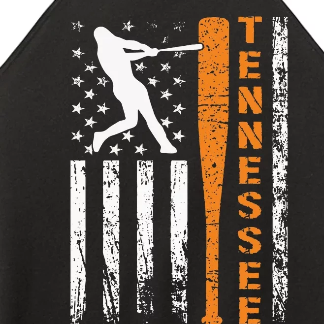 I Love Tennessee Souvenir Tennessee Us Flag Outfit 2024 Women’s Perfect Tri Rocker Tank