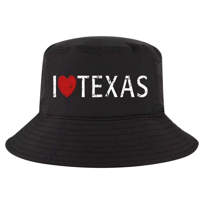 I Love Texas Cool Comfort Performance Bucket Hat