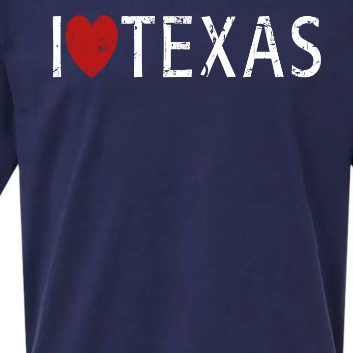 I Love Texas Sueded Cloud Jersey T-Shirt