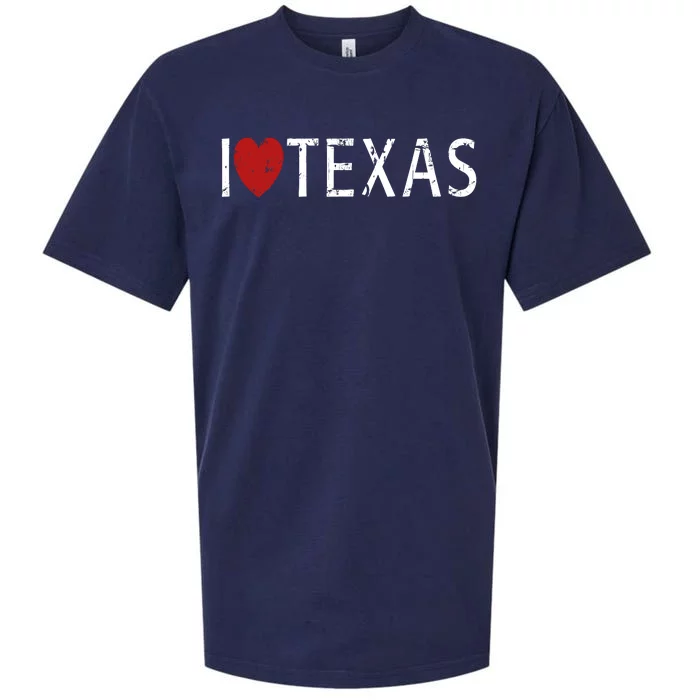 I Love Texas Sueded Cloud Jersey T-Shirt