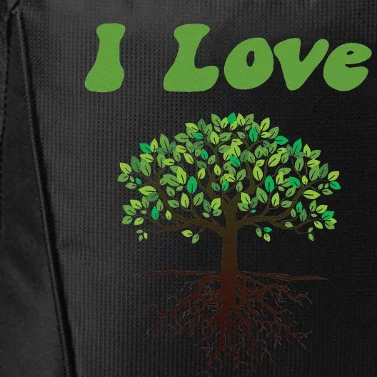 I Love Trees Tree Planting Or Earth Day City Backpack