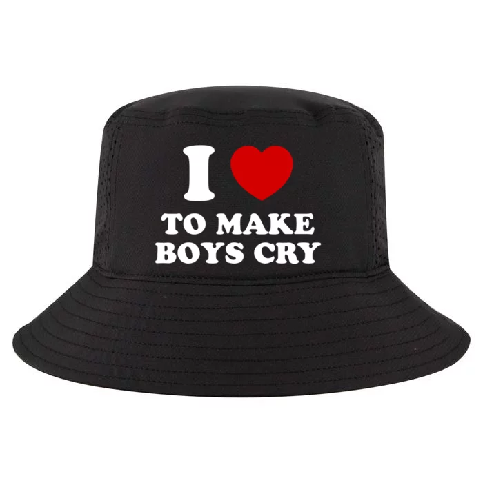 I Love To Make bo'ys Cry Cool Comfort Performance Bucket Hat