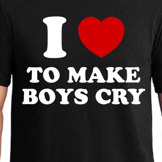 I Love To Make bo'ys Cry Pajama Set