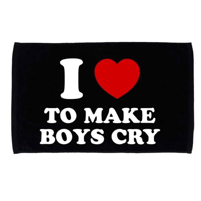 I Love To Make bo'ys Cry Microfiber Hand Towel