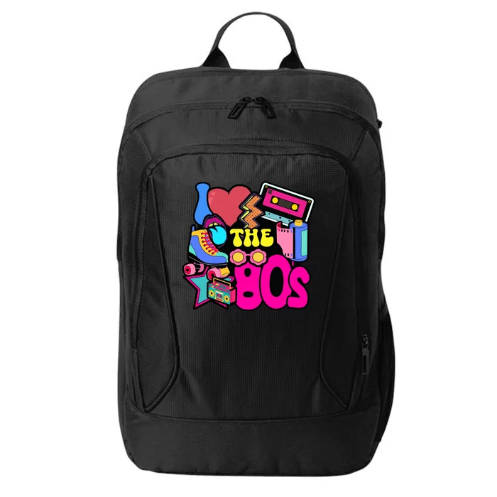 I Love The 80s Retro Cool City Backpack