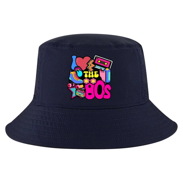 I Love The 80s Retro Cool Cool Comfort Performance Bucket Hat