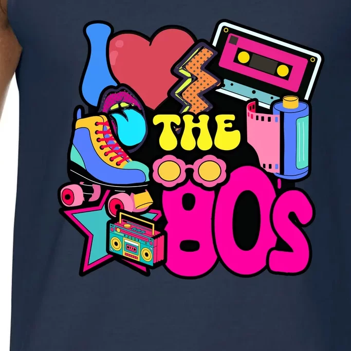 I Love The 80s Retro Cool Comfort Colors® Tank Top