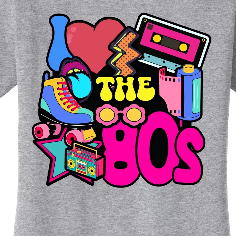 I Love The 80s Retro Cool Women's T-Shirt