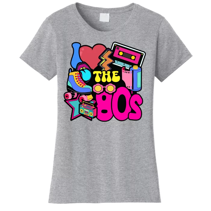 I Love The 80s Retro Cool Women's T-Shirt