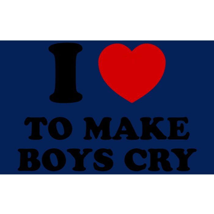 I Love To Make bo'ys Cry Bumper Sticker