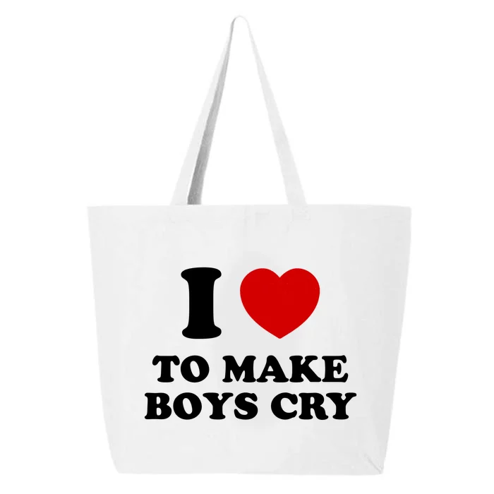 I Love To Make bo'ys Cry 25L Jumbo Tote