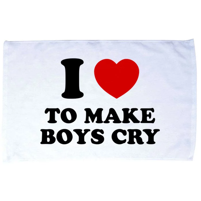 I Love To Make bo'ys Cry Microfiber Hand Towel