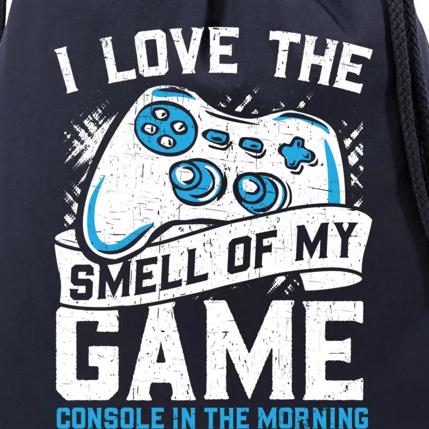 I Love The Smell Of My Game Console In The Morning Cute Gift Drawstring Bag