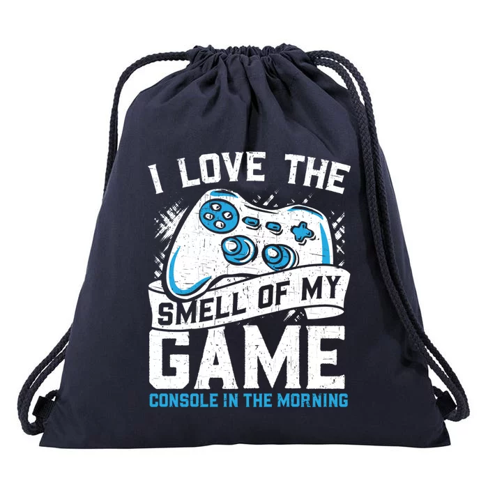 I Love The Smell Of My Game Console In The Morning Cute Gift Drawstring Bag