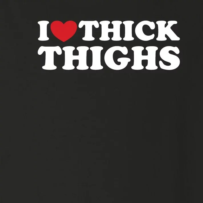 I Love Thick Thighs Toddler Long Sleeve Shirt