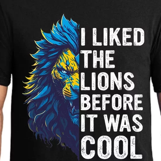 I Liked The Lions Before It Was Cool Pajama Set