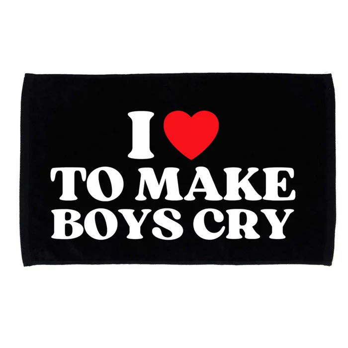 I Love To Make Bo'ys Cry Microfiber Hand Towel