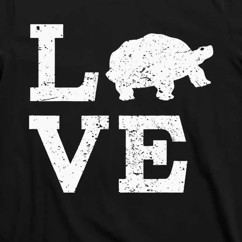 I Love Turtles Tortoises T-Shirt