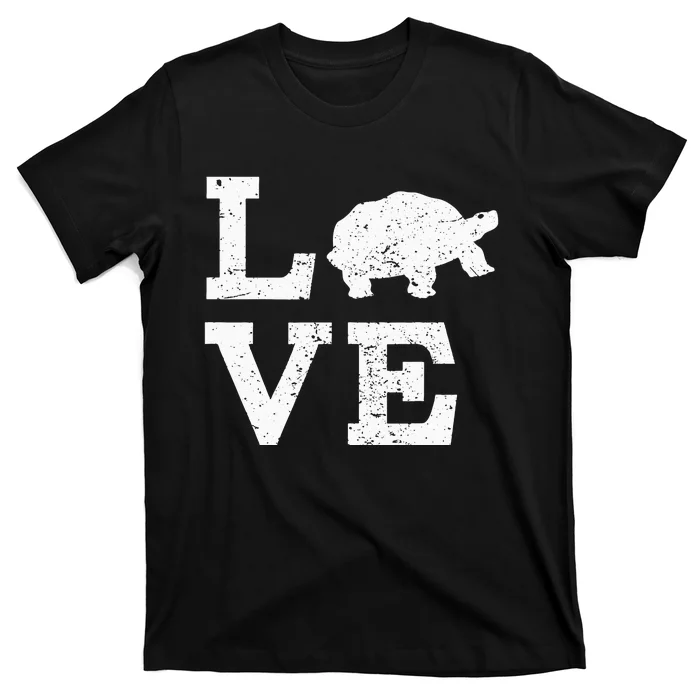 I Love Turtles Tortoises T-Shirt