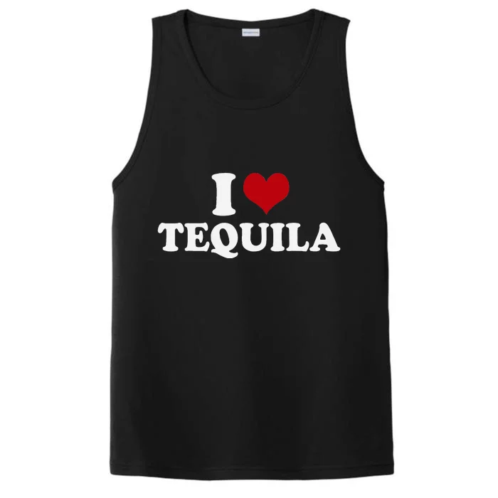 I Love Tequila Performance Tank