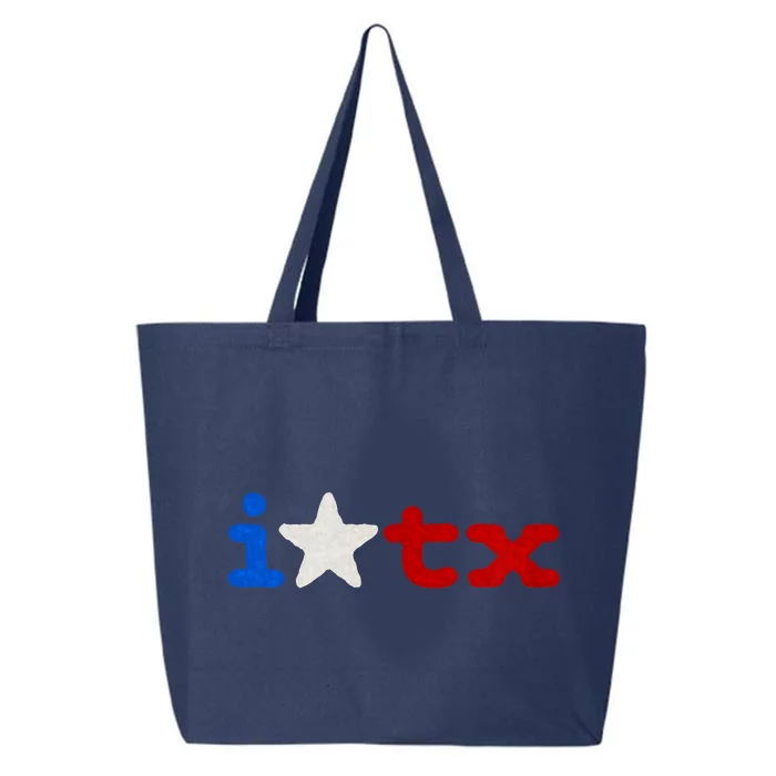 I Love Texas 25L Jumbo Tote