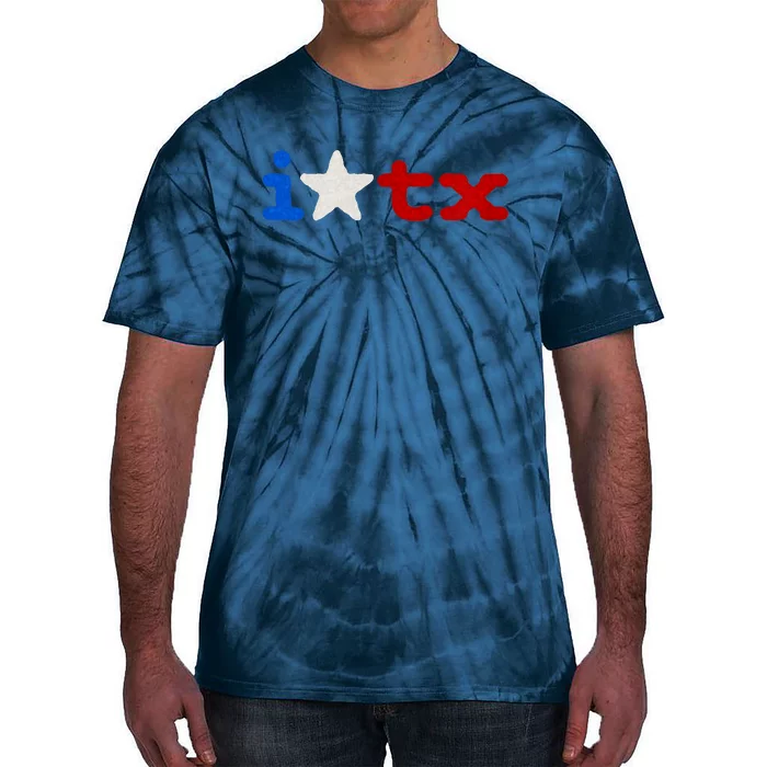 I Love Texas Tie-Dye T-Shirt