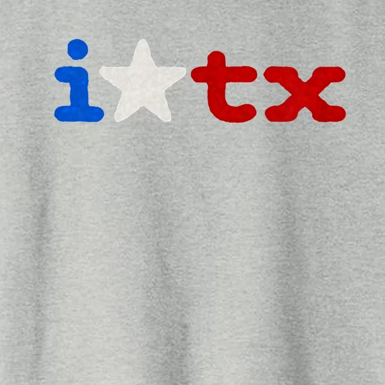 I Love Texas Women's Crop Top Tee