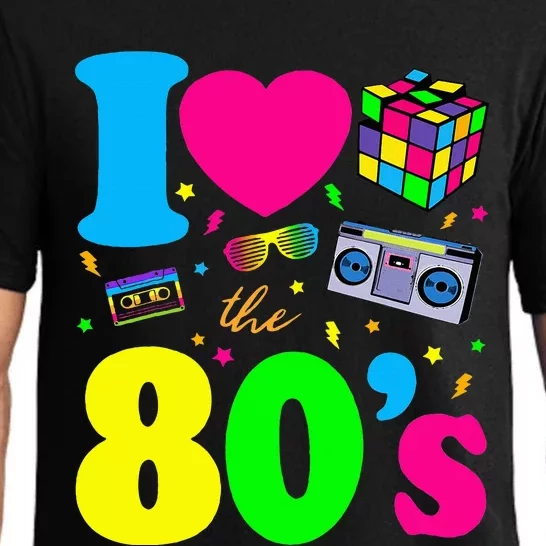 I Love The 80s Clothes Party Funny Pajama Set