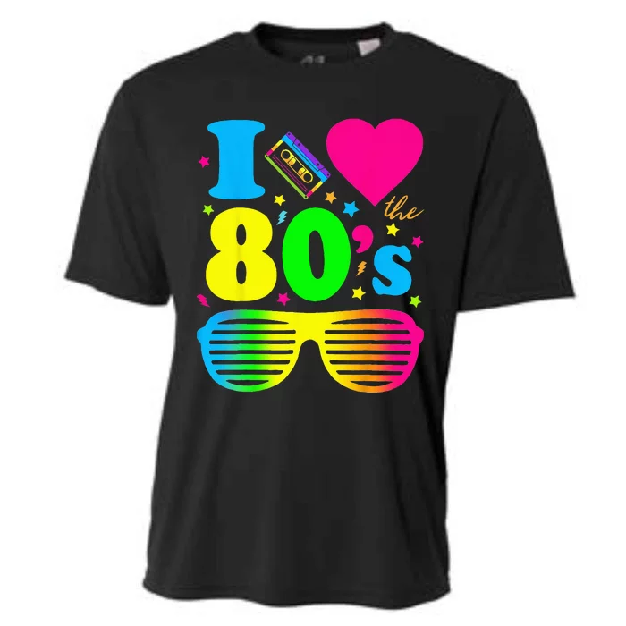 I Love The 80s Clothes For Women And Men Party Funny Cooling Performance Crew T-Shirt