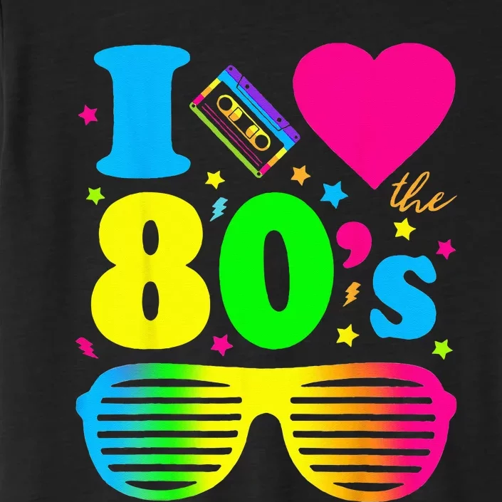 I Love The 80s Clothes For Women And Men Party Funny ChromaSoft Performance T-Shirt