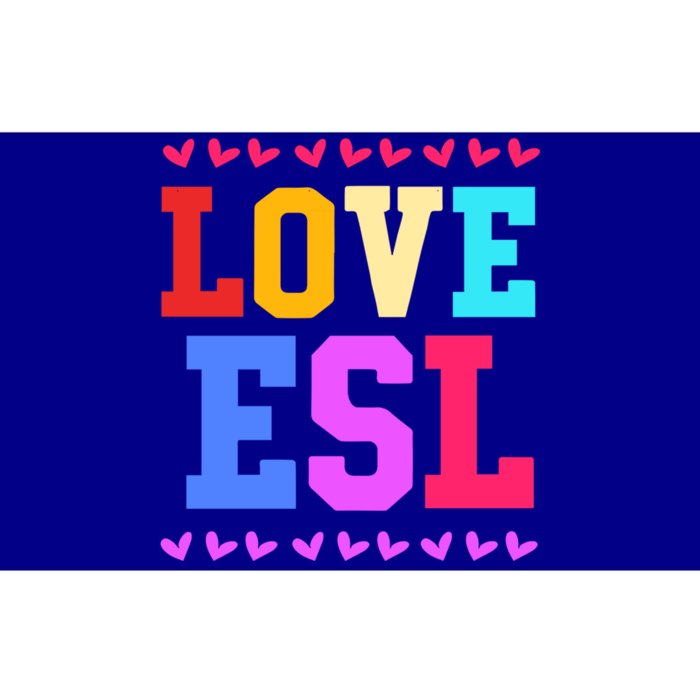 I Love Teaching Team Esl Teacher Great Gift Bumper Sticker