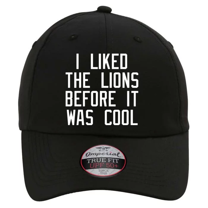 I Liked The Lions Before It Was Cool The Original Performance Cap