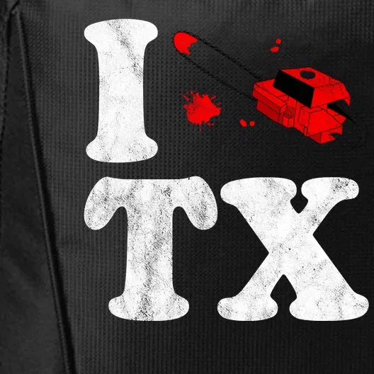 I Love Texas Chainsaw City Backpack