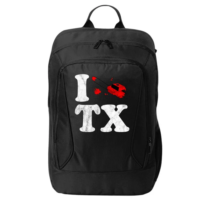 I Love Texas Chainsaw City Backpack