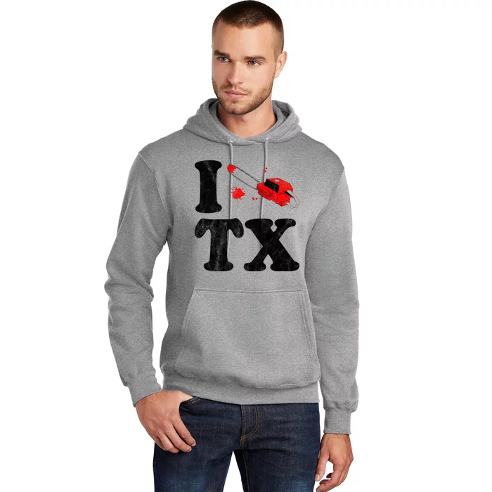 I Love Texas Chainsaw Hoodie