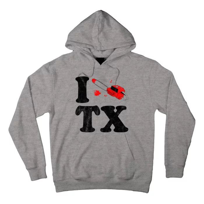 I Love Texas Chainsaw Hoodie