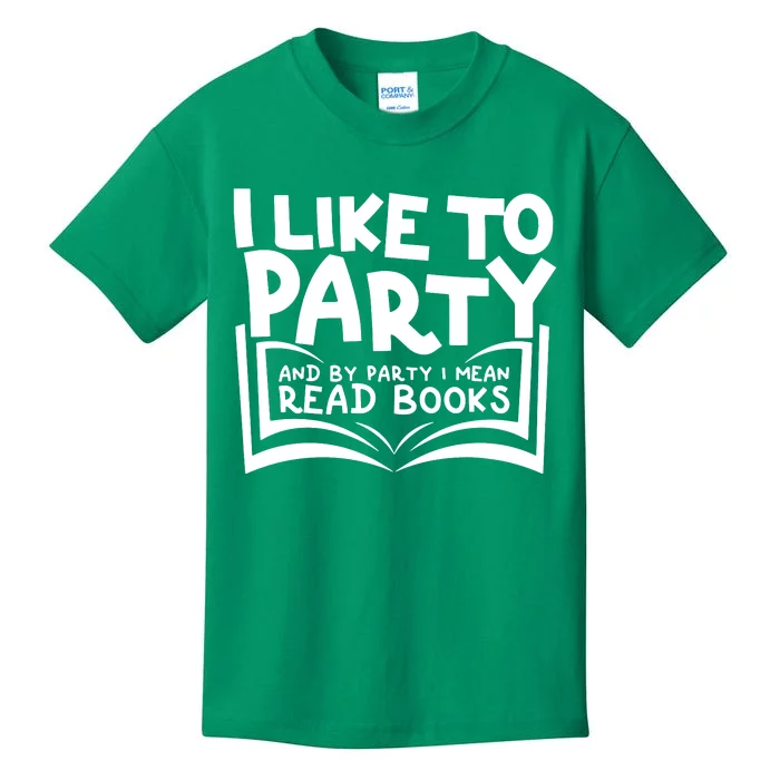 I Like To Party (Read Books) Kids T-Shirt