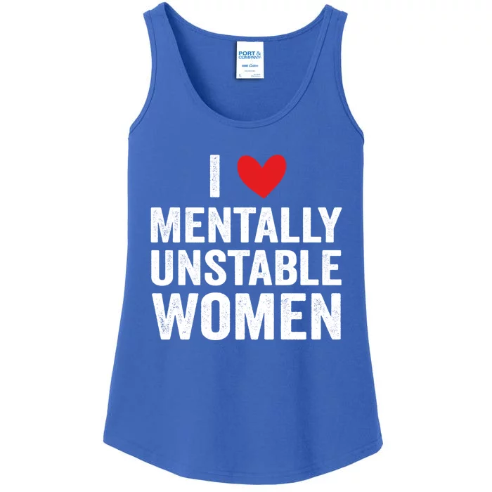 I Love Tally Unstable Funny Ironic Meme Gift Ladies Essential Tank