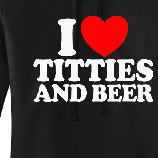 I Love Titties And Bee Women's Pullover Hoodie