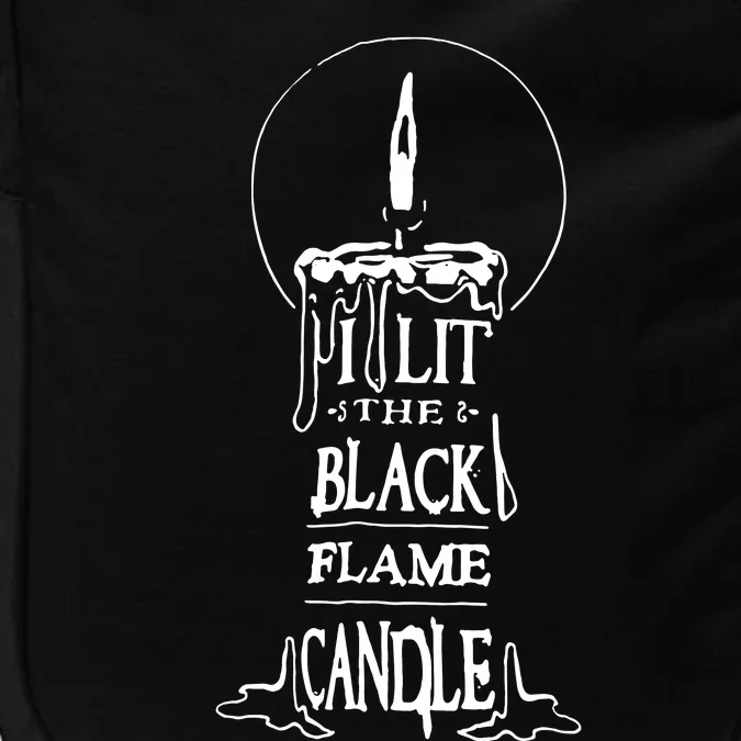 I Lit The Back Flame Candle Impact Tech Backpack