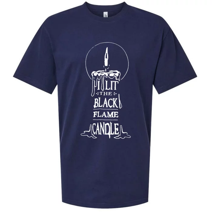 I Lit The Back Flame Candle Sueded Cloud Jersey T-Shirt