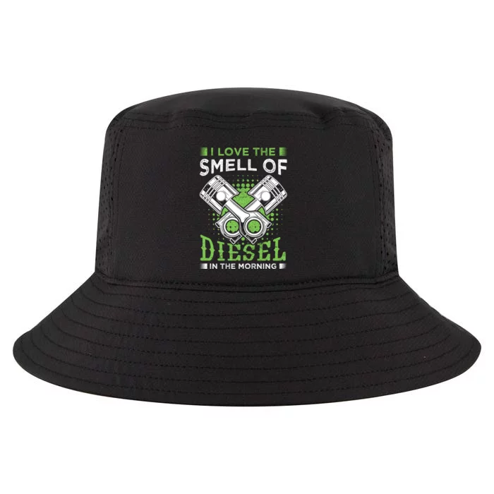 I Like The Smell Of Diesel Truck Mechanic Gift Mechanics Cool Comfort Performance Bucket Hat