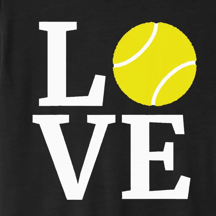 I Love Tennis ChromaSoft Performance T-Shirt