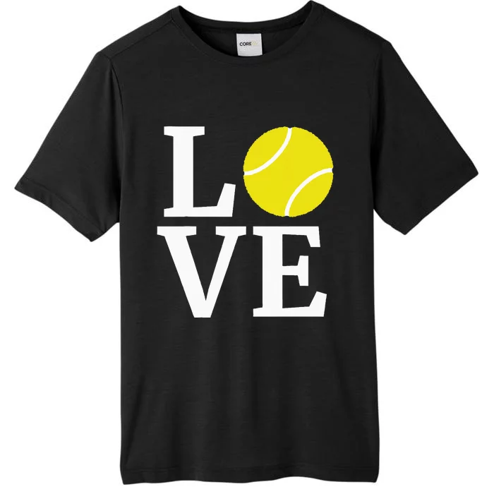 I Love Tennis ChromaSoft Performance T-Shirt