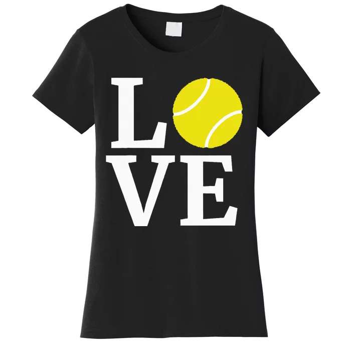 I Love Tennis Women's T-Shirt