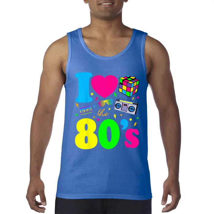 I Love The 80s 80s Clothes Tank Top