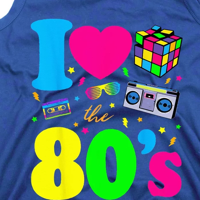 I Love The 80s 80s Clothes Tank Top